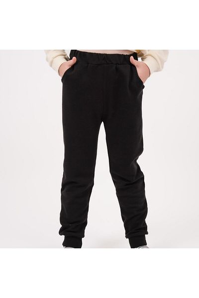 Lolons Pantaloni de trening pentru băiat cu buzunare cu croială dreaptă