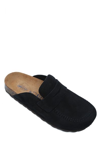 KİFİDİS SOFTSTEP Soft Step Unisex Σουέντ Δερμάτινα Σαμπό Μανιταριών Παντόφλες 36-46