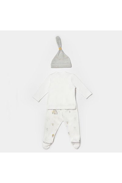 Biorganic Penguin Club 3-Piece Baby Set 73336