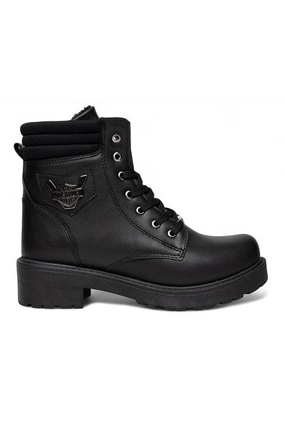 Wickers Zenne Boots 2262 - Cizme din piele neagră
