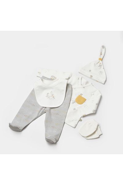 Biorganic Penguin Club 5-Piece Baby Hospital Discharge Set 62351