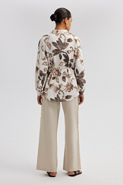 Touché Privé LINEN TEXTURED PATTERNED CHEMONY