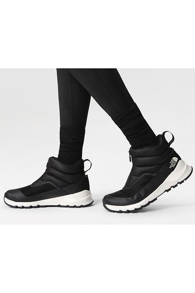 THE NORTH FACE W Thermoball Progressive Zip ii Wp Γυναικείες μπότες χιονιού NF0A5LWFR0G1 Μαύρο