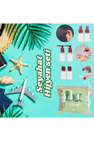 Giftcandor 5 Piece Travel Hygiene Kit