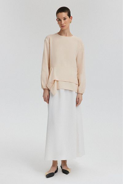 Touché Privé Muslin Tunic - Elastic Sleeve