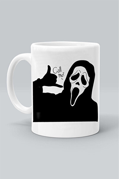 Genel Markalar 1846 CALL ME SCREAM & ARA BENİ ÇIĞLIK MASKE TASARIM BASKILI KU...