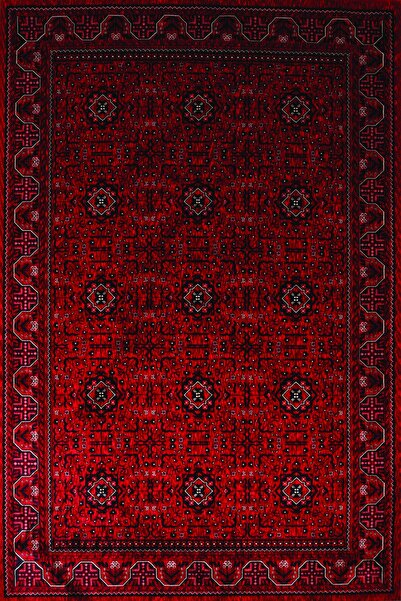 Afgan Plus AF 303 Yağcıbedir Desenli Yumuşak Dokulu Makine Halısı