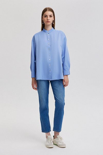 Touché Privé Poplin Shirt - Rope Detailed