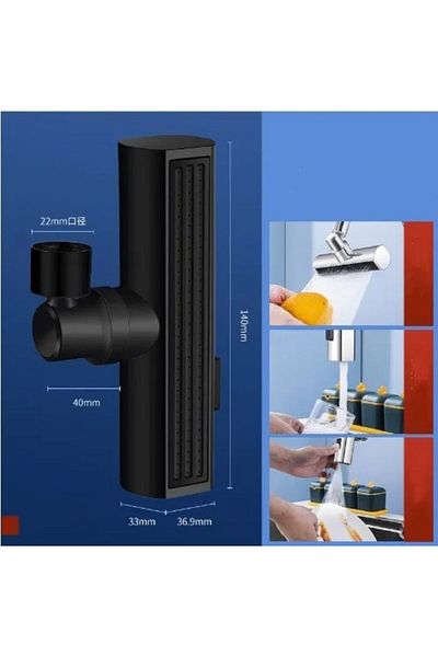 EveFix New Generation Modern Designed 4-Function Adjustable Faucet - Kitchen Fixture Sink