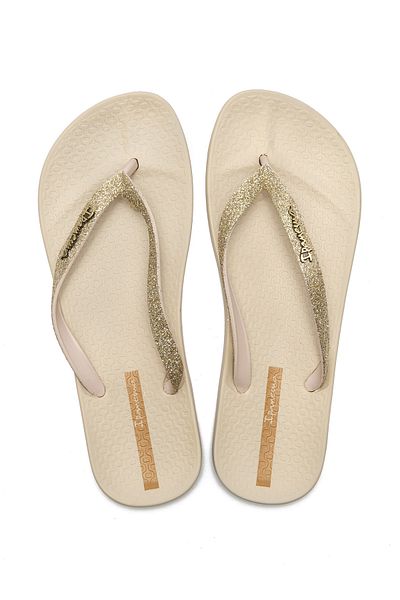 İpanema Beige Color Anat Lolita Women's Flip Flops - 35/42