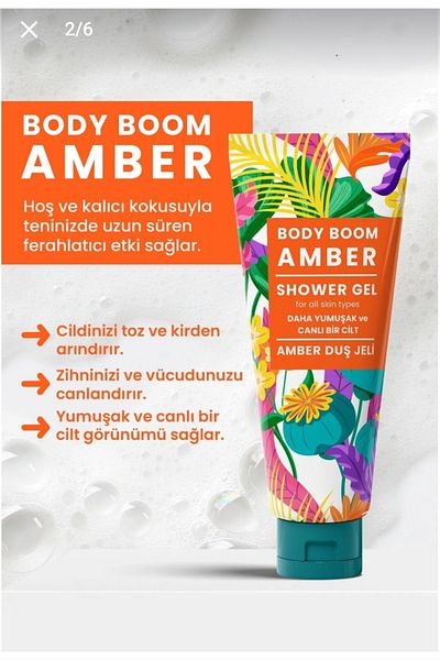 PROCSIN Shower Gel 2 Pack 250×2 ml (Soap with Coconut Oil Gift)