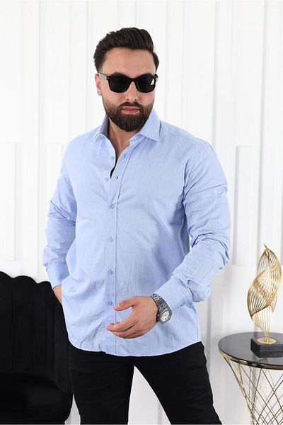 MCZ GİYİM МЪЖКА РИЗА ОТ СТАНДАРТЕН ПОПЛИН