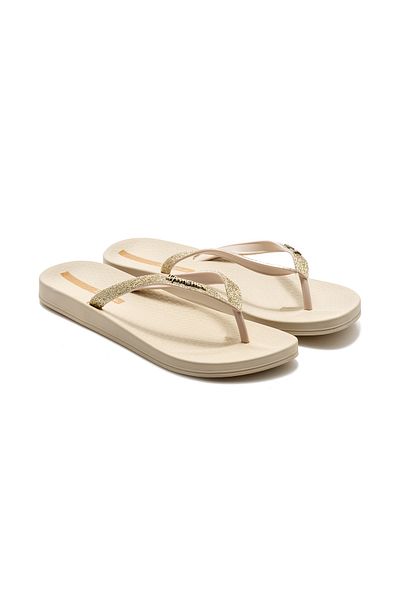 İpanema Beige Color Anat Lolita Women's Flip Flops - 35/42