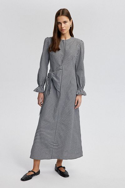 Touché Privé GOMBLE-KLEID MIT KRAWATTE UND DETAIL