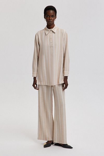Touché Privé Striped Tunic - Tassel Detailed