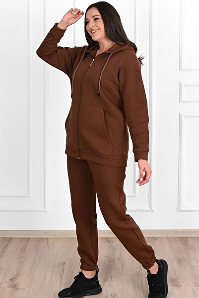 FEEL STYLE Γυναικείο κοστούμι 3 νημάτων υψωμένο διπλό καθημερινής χρήσης κανονικού μεγέθους FS