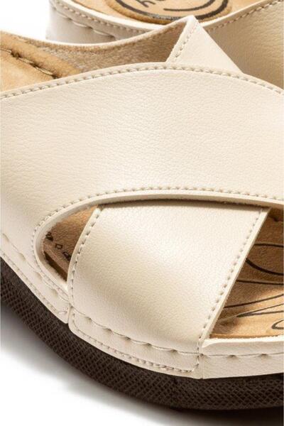 Twigy Duygu Γυναικείες Παντόφλες Μπεζ 36/40