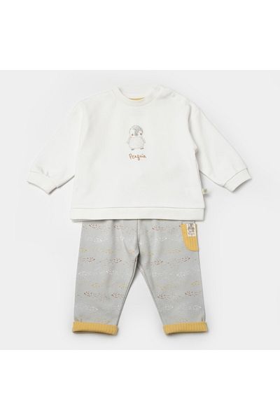 Biorganic Penguin Club 2-Piece Baby Set 59809