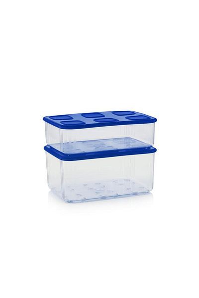 Tupperware Transparent Refrigerator Storage Container Set of 2