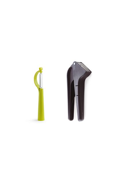 Tupperware 2-piece Chopping Set - Garlic Crusher and Side Peeler