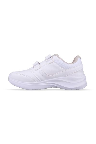 M.P. Γυναικεία Velcro White Casual Παπούτσια