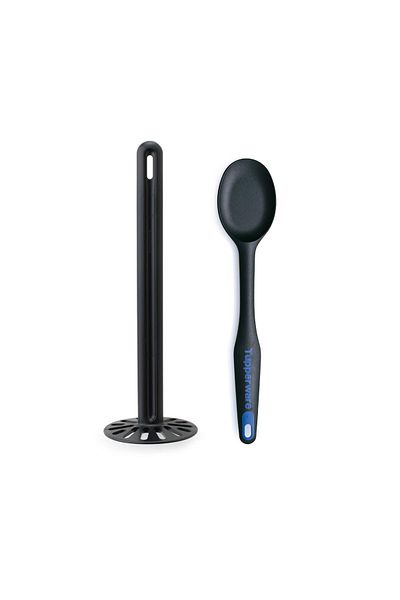 Tupperware Set of 2 Potato Mashers and Multi-Purpose Spoons