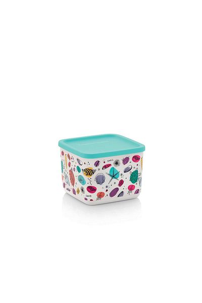 Tupperware 1 Lt Seaside Cubic Food Transport and Storage Container
