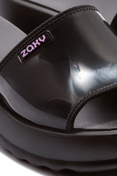ZAXY Wave Ad Γυναικείες Παντόφλες Μαύρες 35/40