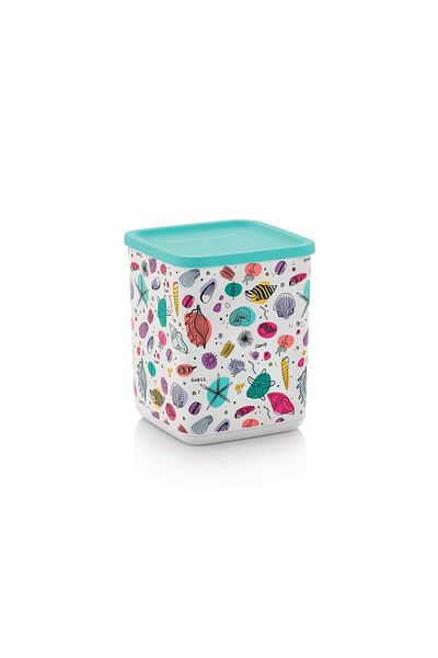 Tupperware Cubic Food Transport and Storage Container Seaside 1.8 Lt