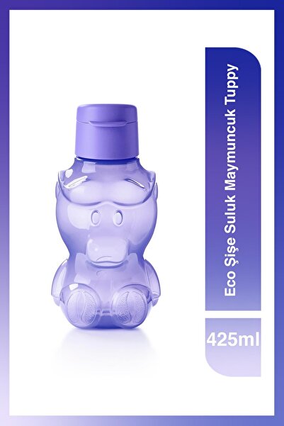 Tupperware Eco Şişe Kolay Kapak Çocuk Suluk Ve Matara Tuppy Maymuncuk 425ml