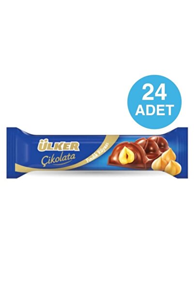 Ülker Bütün Fındıklı Bol Fındık Kremalı ve Çikolata Kaplamalı 40,5 Gram x (24...