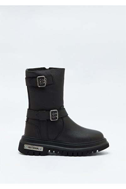 Harley Davidson Harley-davidson Sahara Kadın Siyah Deri Bot