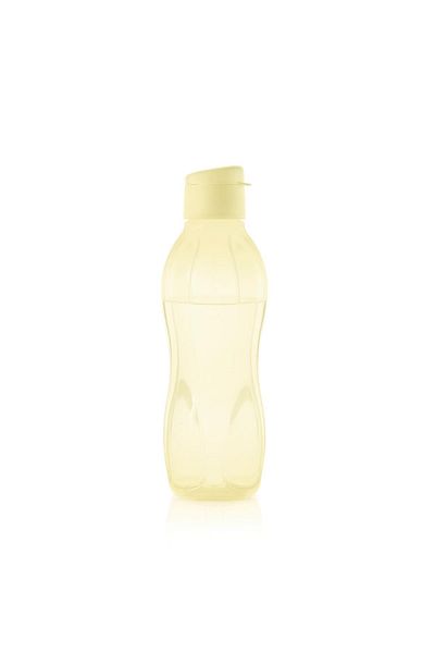Tupperware Eco Bottle Drinker & Flask Easy Cover Milk Corn 750ml