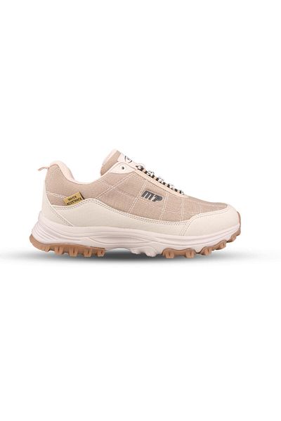 M.P. Men's Lace-Up Beige Casual Shoes