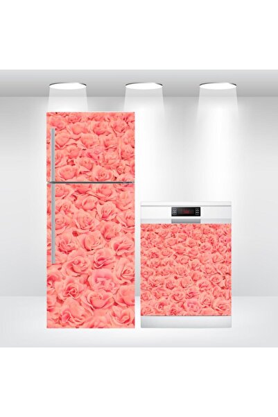 Bigaimaj Фольга з малюнком троянди для холодильника та посудомийної машини - ...