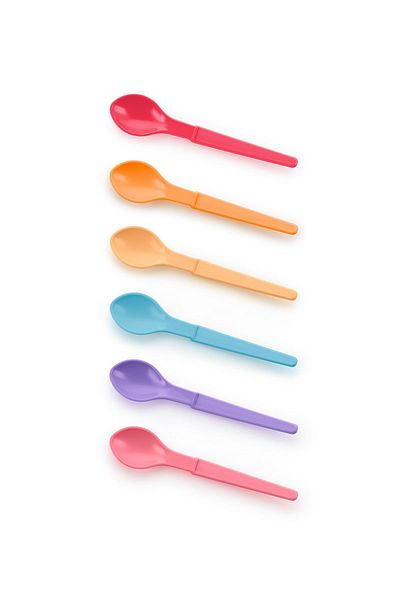 Tupperware Children's Spoon Set of 6