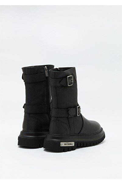 Harley Davidson Harley-davidson Sahara Kadın Siyah Deri Bot