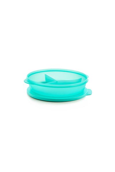 Tupperware 1.4 Liter Blue Airtight Food Carrying Container - Practical Micro Compartment Design