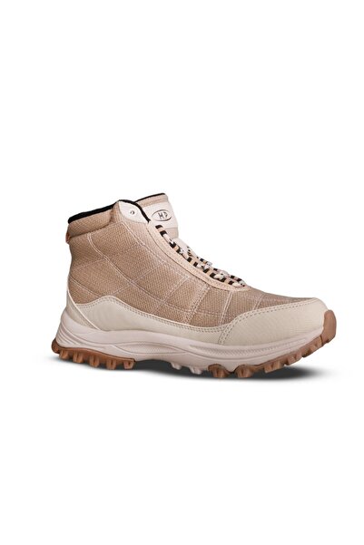 M.P. Kadın Bağcıklı Bej Outdoor Bot