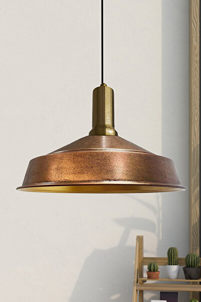 Bamyum Asaletli Eskitme Fener Başlık Tekli Avize Sarkıt Ofis Showroom Salon M...