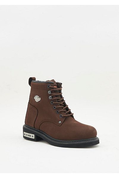 Harley Davidson Harley-Davidson Gibson Women's Brown Nubuck Boots