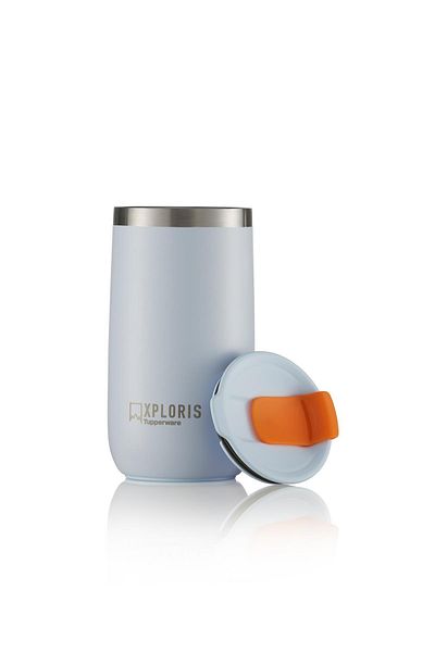Tupperware Xploris 350ml Blue Thermos