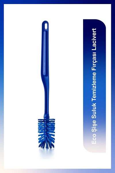 Tupperware Eco Bottle Drinker Cleaning Brush Dark Blue - Practical and Convenient Design