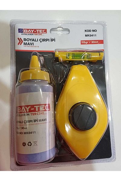 Baytec Painted Whisk Rope Blue 30Mt 115Gr-With Water Scale