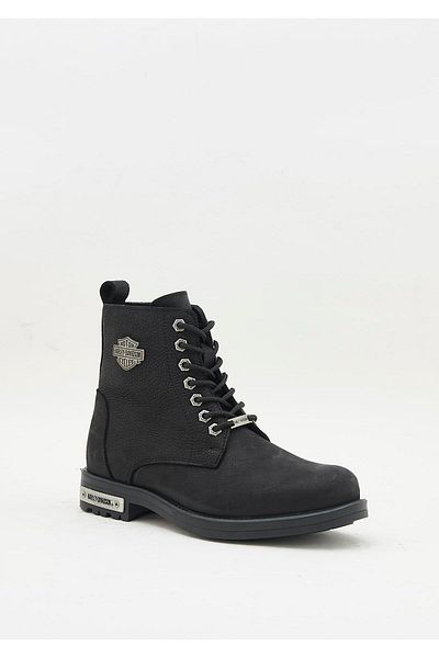 Harley Davidson Alanza Men's Black Nubuck Boots