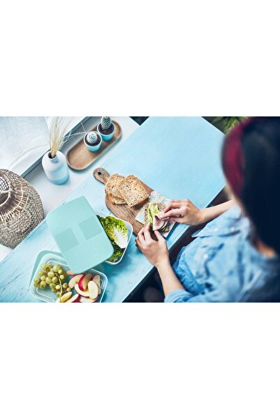 Tupperware Buzdolabı Saklama Kabı Su Mavi 1.5 Lt