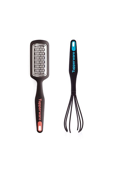 Tupperware Beater and Hand Grater Set of 2