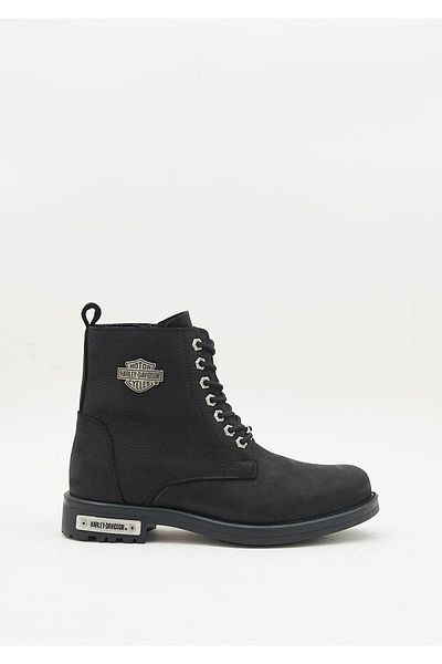 Harley Davidson Alanza Men's Black Nubuck Boots