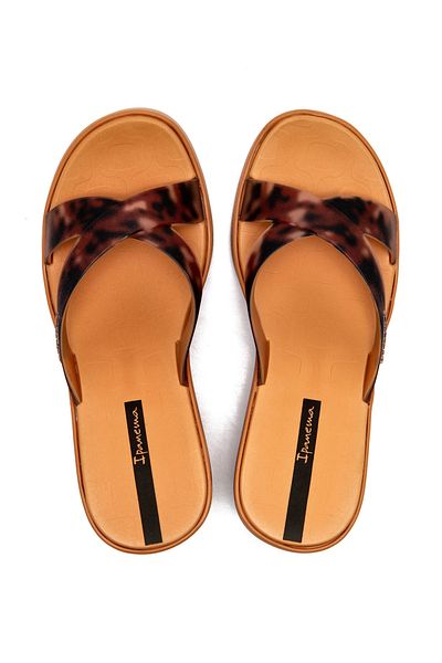 İpanema Papuci de damă maro High Fashion Slide - 35/40