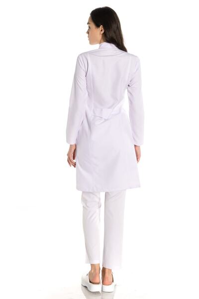 TIPMOD Kadın Uzun Boy Hakim Yaka Doktor Önlüğü